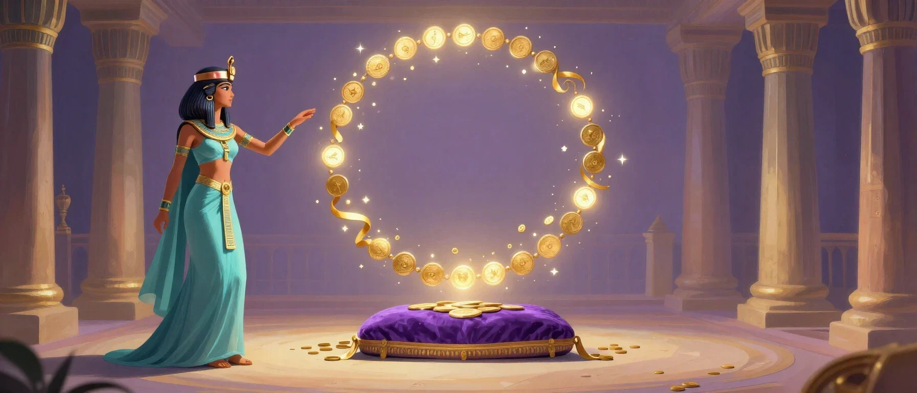 Golden Nugget Casino free spins shown as glowing gaming tokens